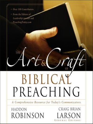 cover image of The Art and Craft of Biblical Preaching